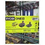 Ryobi 18v lithium starter kit