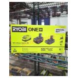Ryobi 18v lithium starter kit