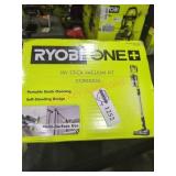 Ryobi 18v Stick Vacuum Kit