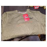 Milwaukee Hybrid Tee Short Sleeve, L, Green