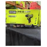 Ryobi 18v compact brushless 1/4" impact driver kit