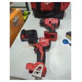 Milwaukee M18 1/2" drill driver and heat gun