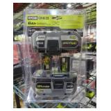 2 Ryobi 18v 6 ah batteries