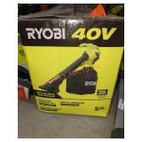 Ryobi 40v Leaf Vacuum, Tool Only