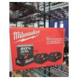 Milwaukee M18 6 ah and 5 ah battery packs