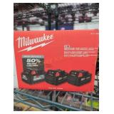 Milwaukee M18 6 ah and 5 ah battery packs