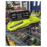 Ryobi 18v 4 ah battery and charger