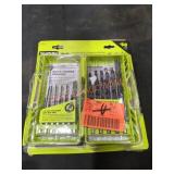 Ryobi HEX Shank Black Oxide Drill Bit Set