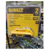 DeWalt 20v 2 ah battery