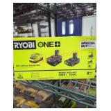 Ryobi 18v lithium starter kit