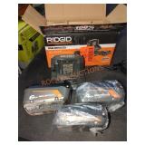 Ridgid 18v 3 Battery Starter Kit