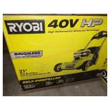 Ryobi 40v 21" Self Propelled Lawn Mower Kit