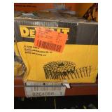 DeWalt 15ï¿½ Coil Nails, Box Opened