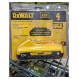 DeWalt 20v 4 ah battery