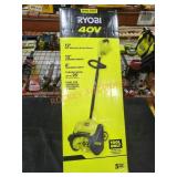 Ryobi 40v 12" Wheeled Snow Shovel