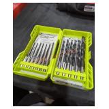 Ryobi black oxide drill bit set