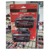 2 Milwaukee M18 6 ah batteries