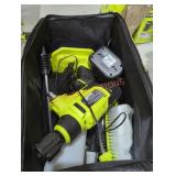 Ryobi 18v power scrubber kit