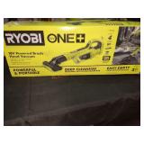Ryobi 18v Powered Brush Hand Vacuum, Tool Only