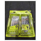 Ryobi Black Oxide Drill Bit Set