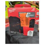 Milwaukee XL black hybrid tee- long sleeve