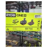 Ryobi 18v lithium starter kit