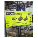 Ryobi 18v lithium starter kit