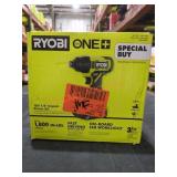 Ryobi 18v 1/4" Impact Driver Kit