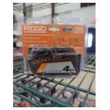 Ridgid 18v 4 ah battery