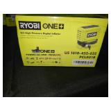 Ryobi 18v High Pressure Digital Inflator, Tool