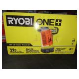 Ryobi 18v 1/2" Impact Wrench Kit