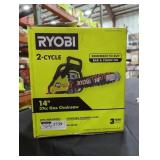 Ryobi 14" 2 cycle 37cc gas chainsaw