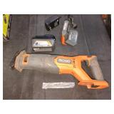 Ridgid 18v Reciprocating Saw Kit