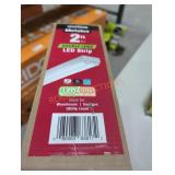 Metalux 2 ft double lens led strip