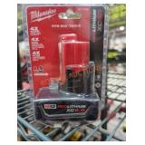 Milwaukee M12 6 ah battery