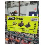 Ryobi 18v lithium starter kit