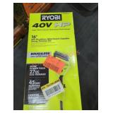 Ryobi 40v 16" brushless attachment string trimmer
