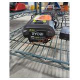 Ryobi 40v 2 ah battery and charger