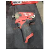 Milwaukee M12 1/4" hydraulic driver