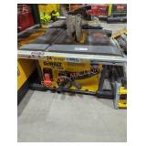DeWalt 60v 8-1/4" compact jobsite table saw