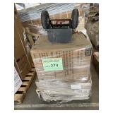 Industrial Shelving, Hand Truck, Utility Sink,