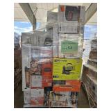 Skid Lot Shark Vacuums, Heater Assort, Microwaves