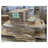 Black Toilet, Wall Cabinet, Ceiling Fan, Doors