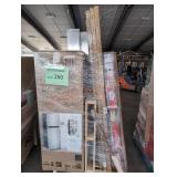 10.1 Cu Ft Refrigerator, Vanity, Husky Shelving