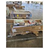 Skid Lot 60" Wall Cabinet, LED Lights, Misc