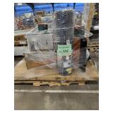 Metal King Bed, Lifetime Table, Xmas Tree Stand,