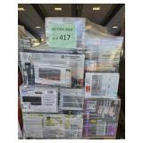 Air Conditioners, Microwaves, Dehumidifiers