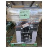 Magic Chef Freezer & Refrigerator, Retro Microwave