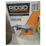 Ridgid Corded 7" Table Top Wet Tile Saw
