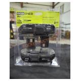 2 Ryobi 18v 2 ah lithium ion batteries